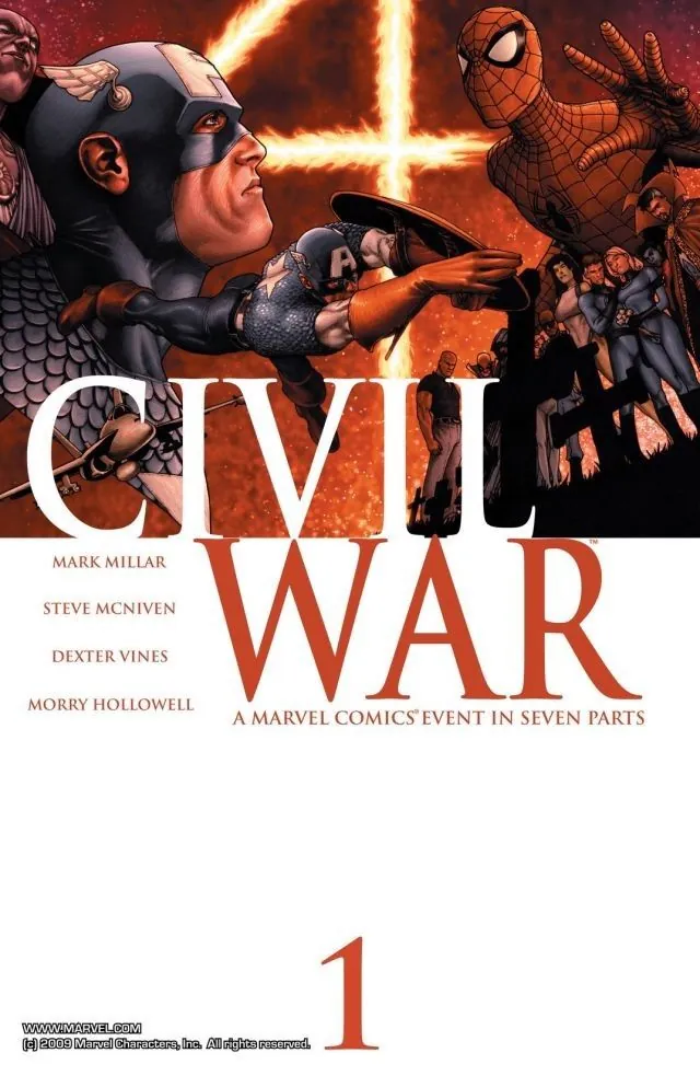 Cover of Civil War #1
