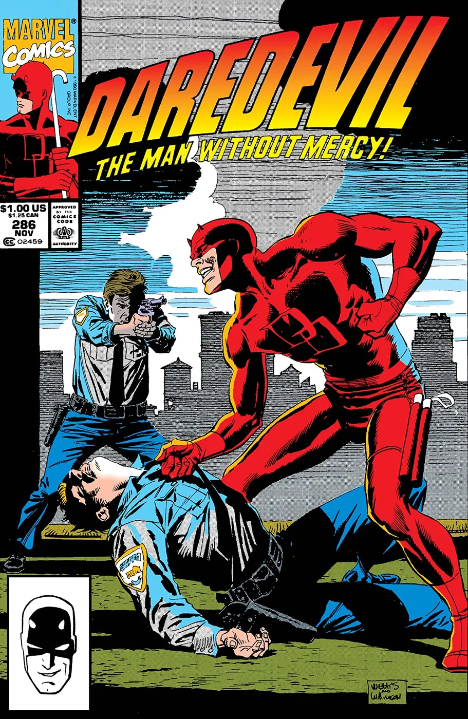 Cover of Daredevil #286
