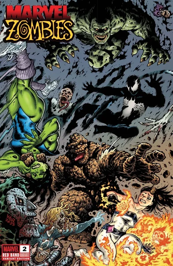 Cover of Marvel Zombies: Red Band #2