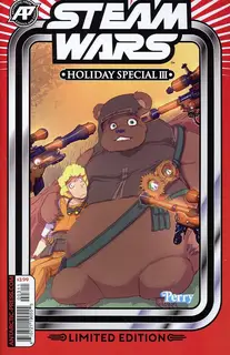 Cover of Steam Wars Holiday Special #3