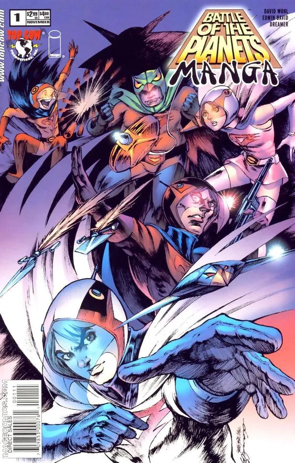 Cover of Battle of the Planets: Manga #1