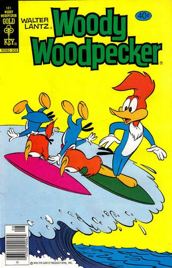 Cover of Walter Lantz Woody Woodpecker #181