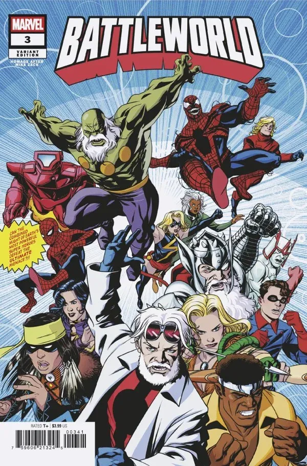 Cover of Battleworld #3