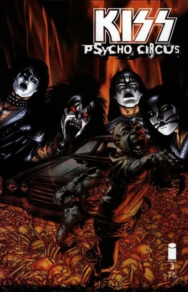 Cover of Kiss: Psycho Circus #3