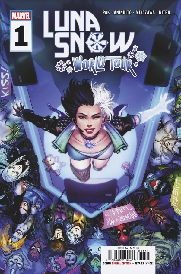 Cover of Luna Snow: World Tour #1