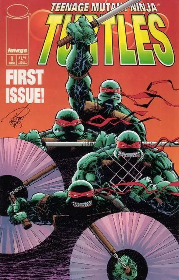 Cover of Teenage Mutant Ninja Turtles #1