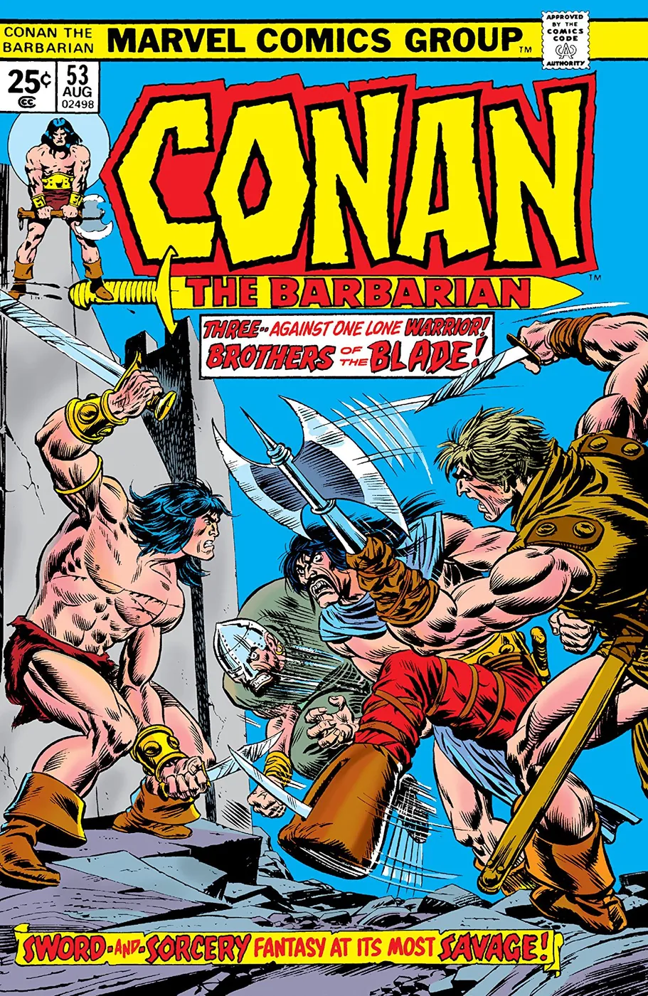 Cover of Conan the Barbarian #53