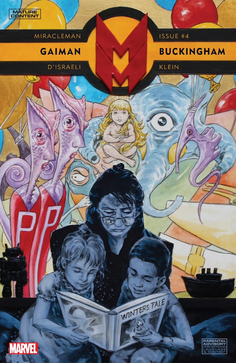 Cover of Miracleman by Gaiman and Buckingham #4