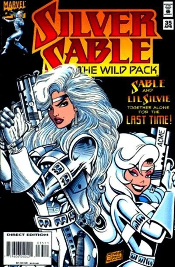 Cover of Silver Sable and the Wild Pack #35
