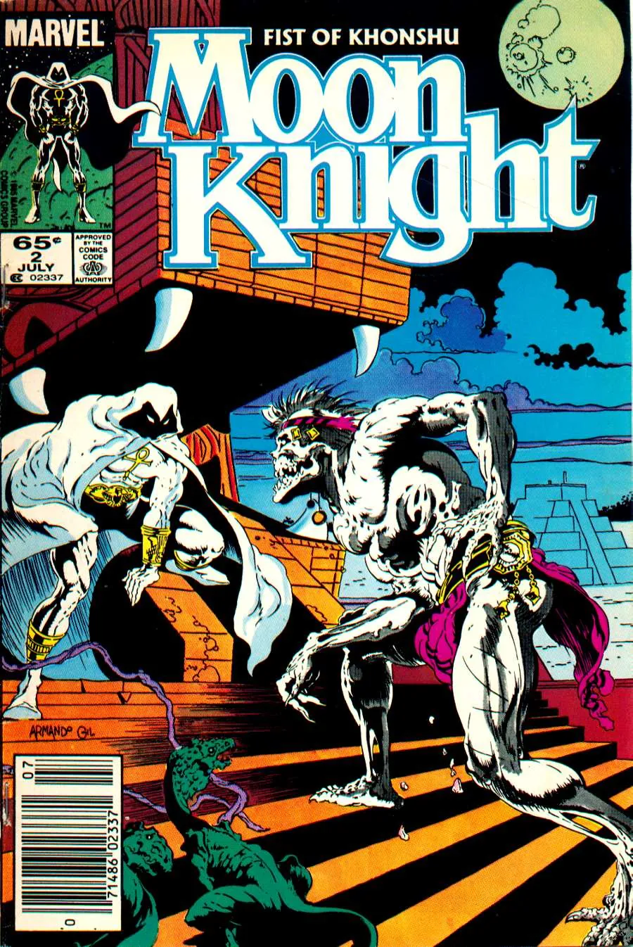 Cover of Moon Knight #2