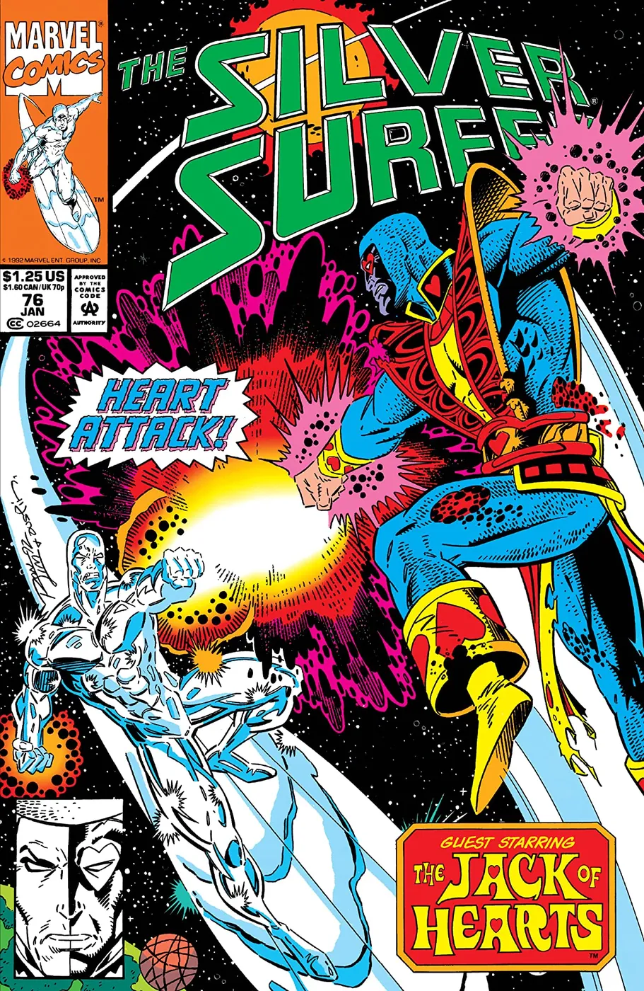 Cover of Silver Surfer #76