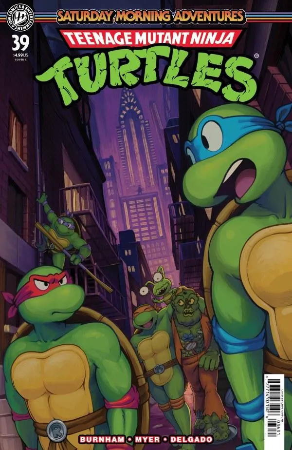Cover of Teenage Mutant Ninja Turtles: Saturday Morning Adventures #39