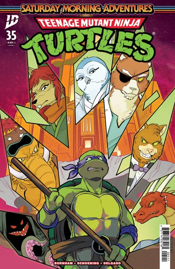 Cover of Teenage Mutant Ninja Turtles: Saturday Morning Adventures #35