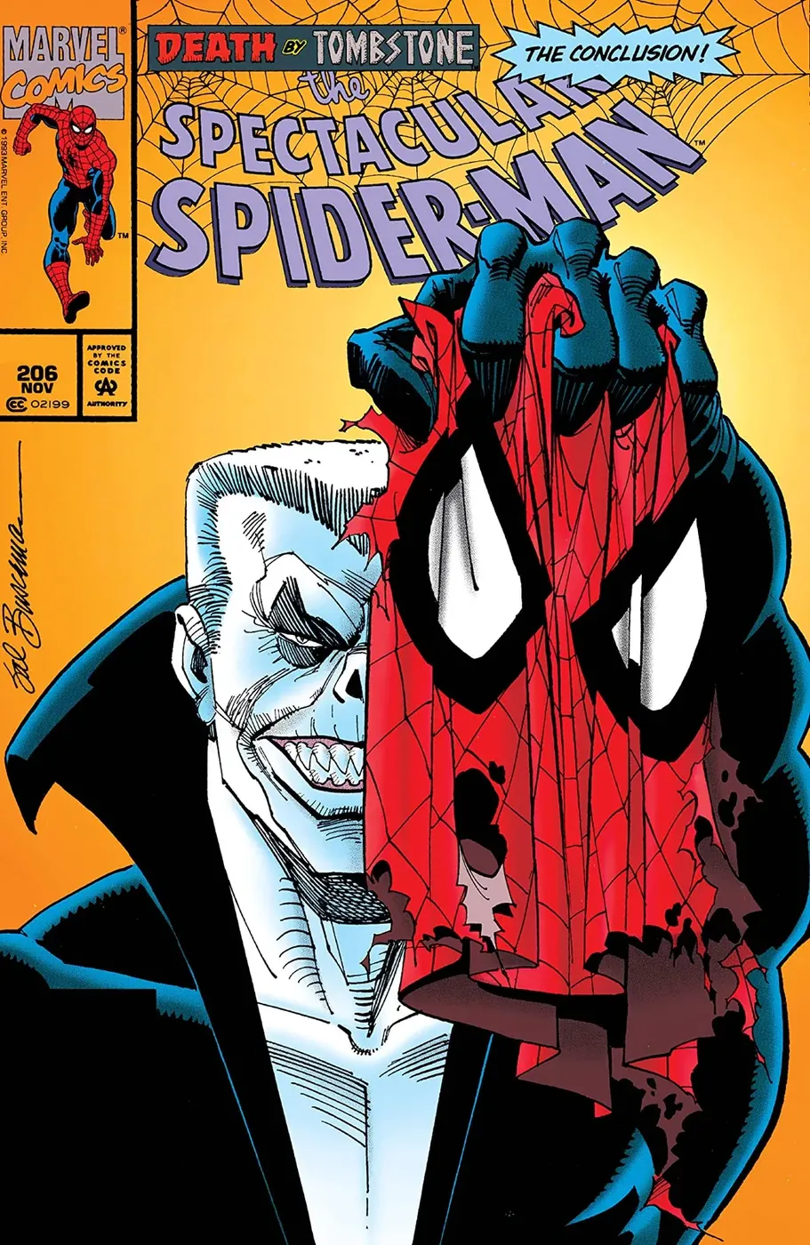 Cover of The Spectacular Spider-Man #206