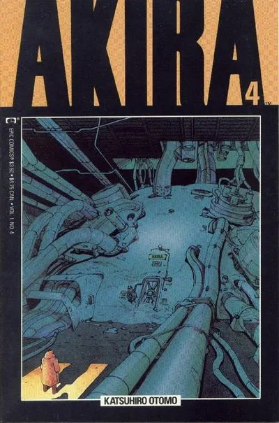 Cover of Akira #4