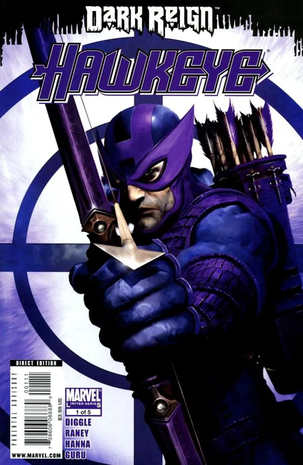 Cover of Dark Reign: Hawkeye #1