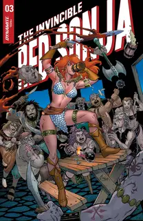 Cover of The Invincible Red Sonja #3