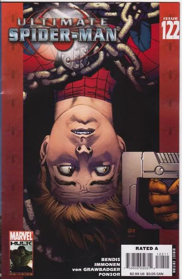 Cover of Ultimate Spider-Man #122