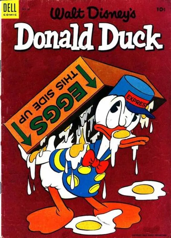 Cover of Walt Disney's Donald Duck #34