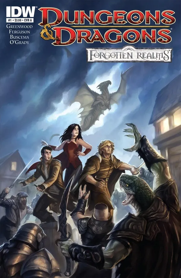 Cover of Dungeons & Dragons: Forgotten Realms #1