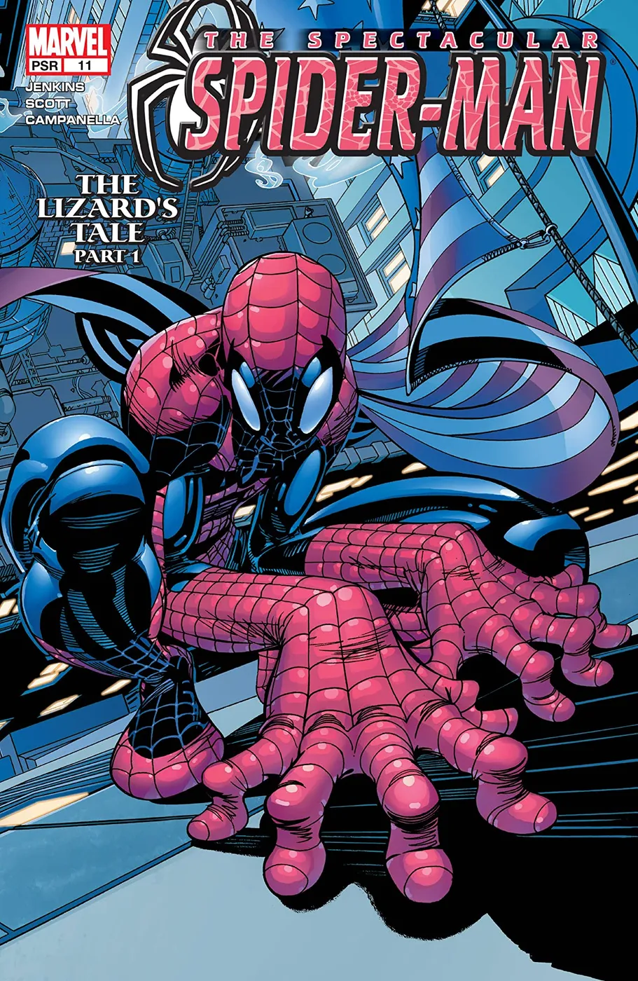 Cover of Spectacular Spider-Man #11