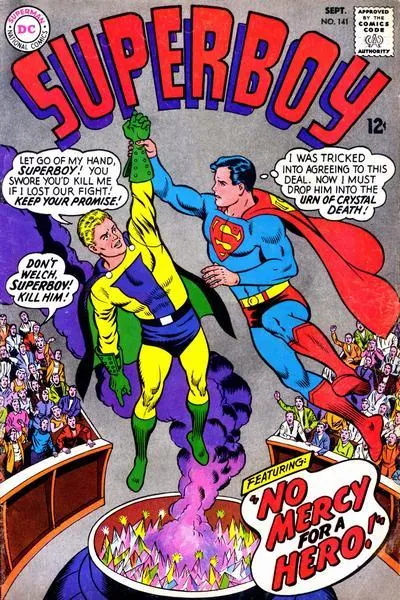 Cover of Superboy #141