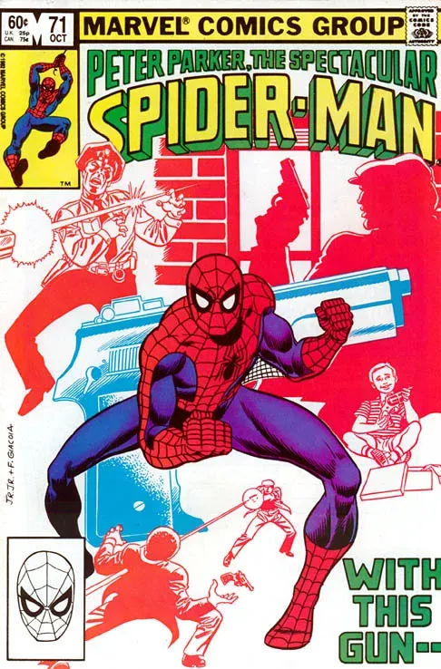 Cover of The Spectacular Spider-Man #71