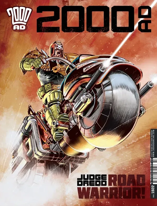 Cover of 2000 AD #1922