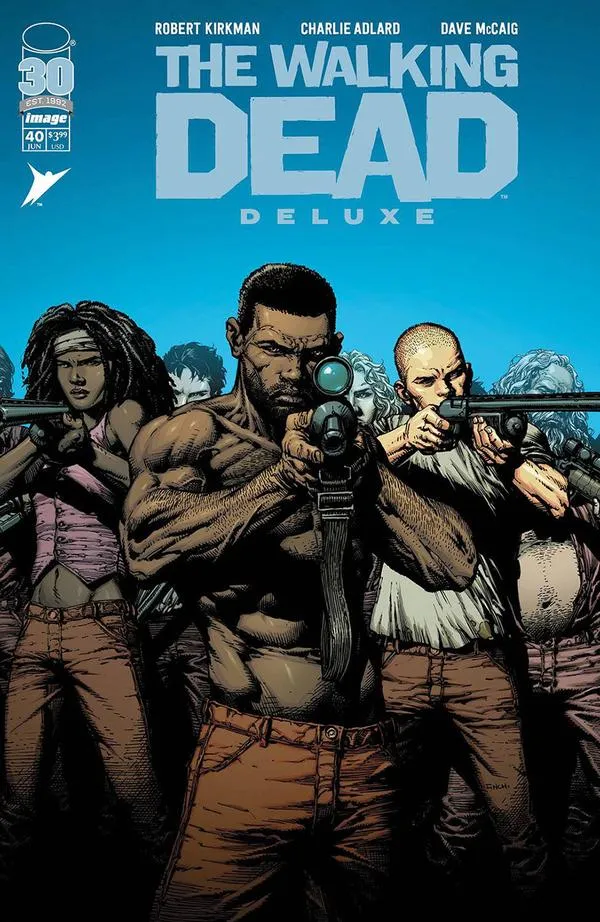 Cover of The Walking Dead Deluxe #40