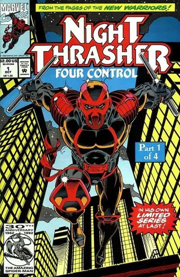 Cover of Night Thrasher: Four Control #1