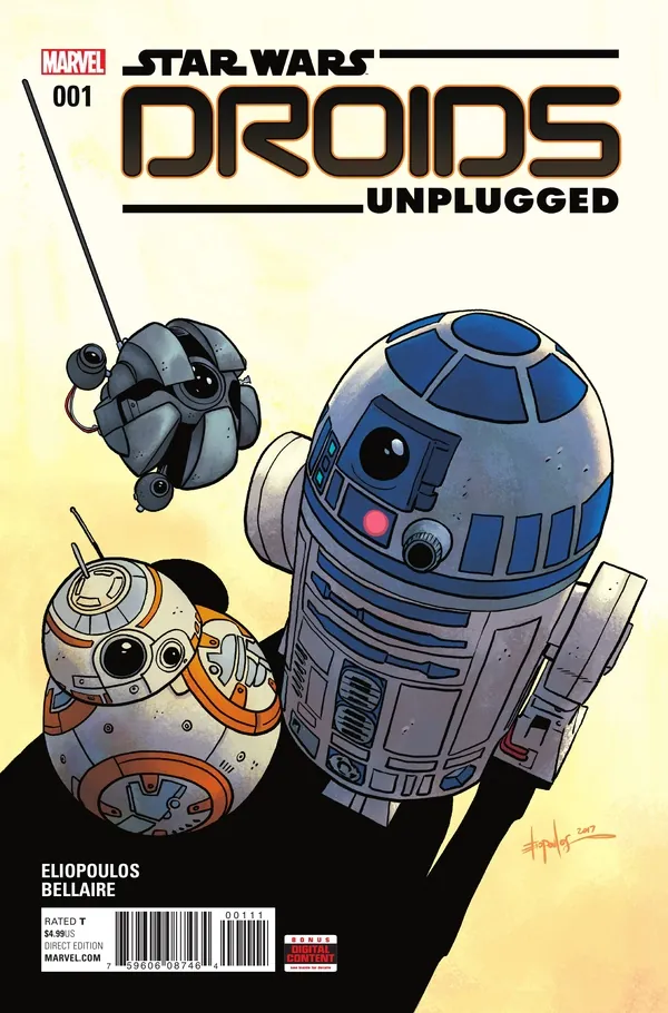 Cover of Star Wars: Droids Unplugged #1