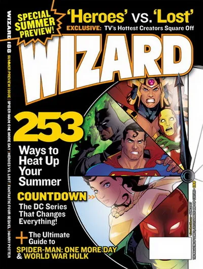 Cover of Wizard: The Comics Magazine #188
