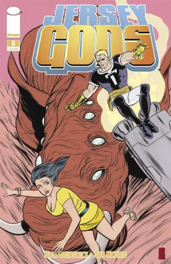 Cover of Jersey Gods #8