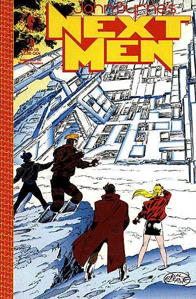Cover of John Byrne's Next Men #8