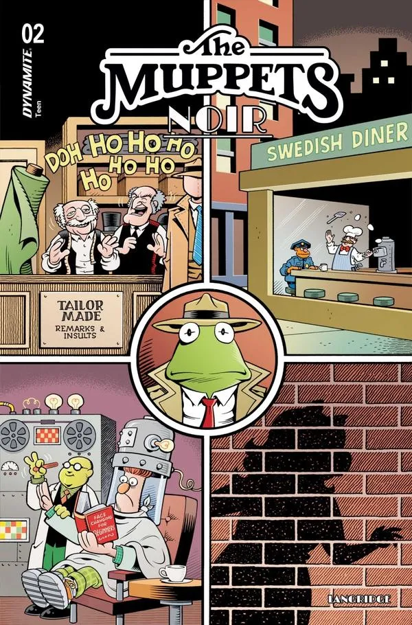 Cover of The Muppets Noir #2