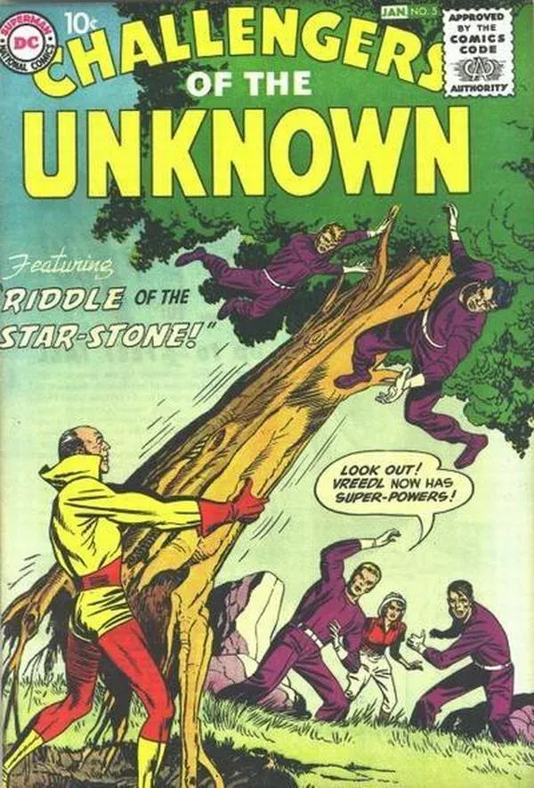 Cover of Challengers of the Unknown #5