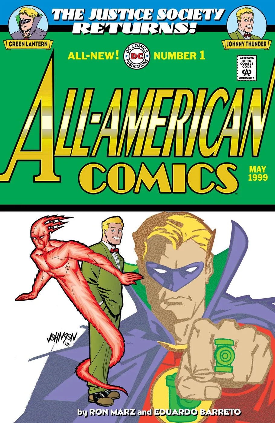 Cover of All-American Comics #1