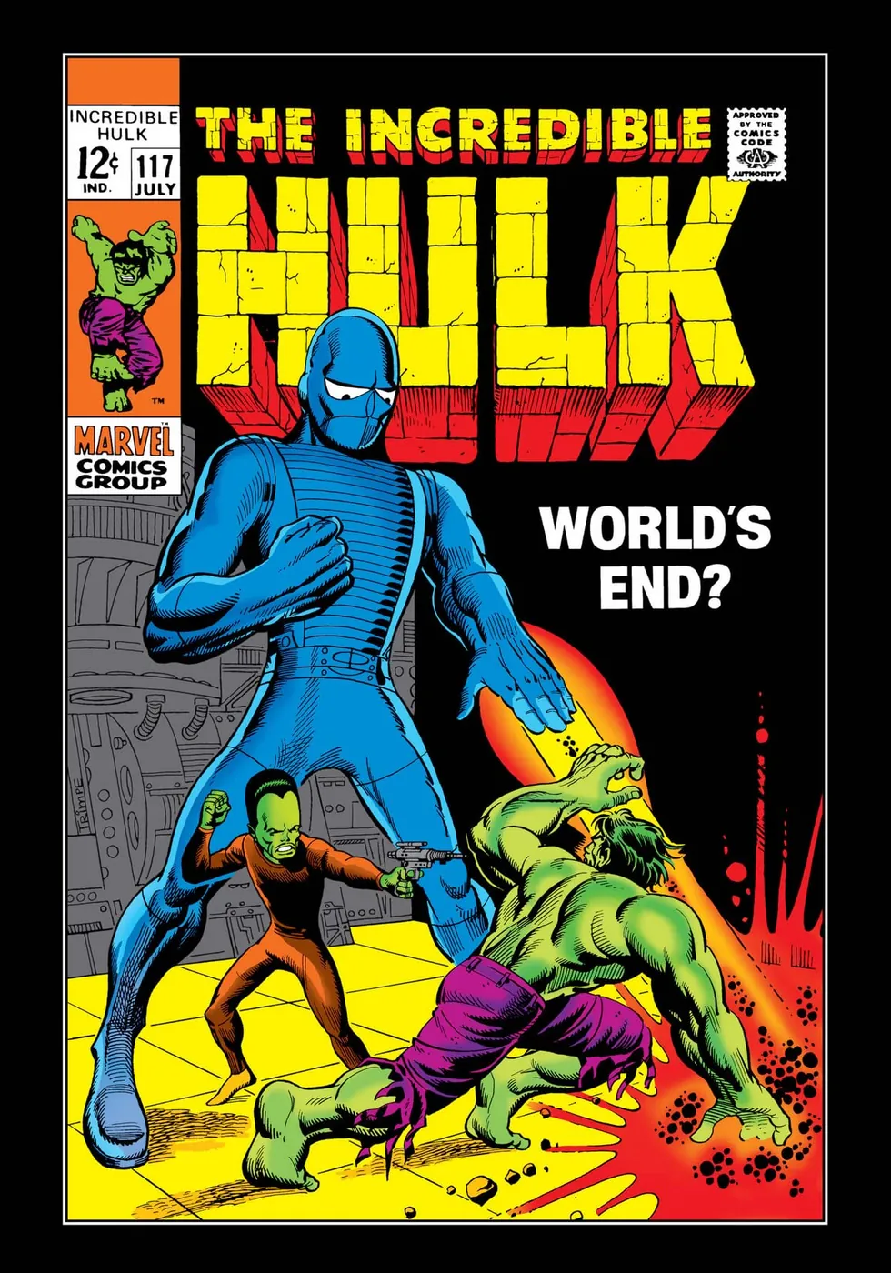 Cover of The Incredible Hulk #117