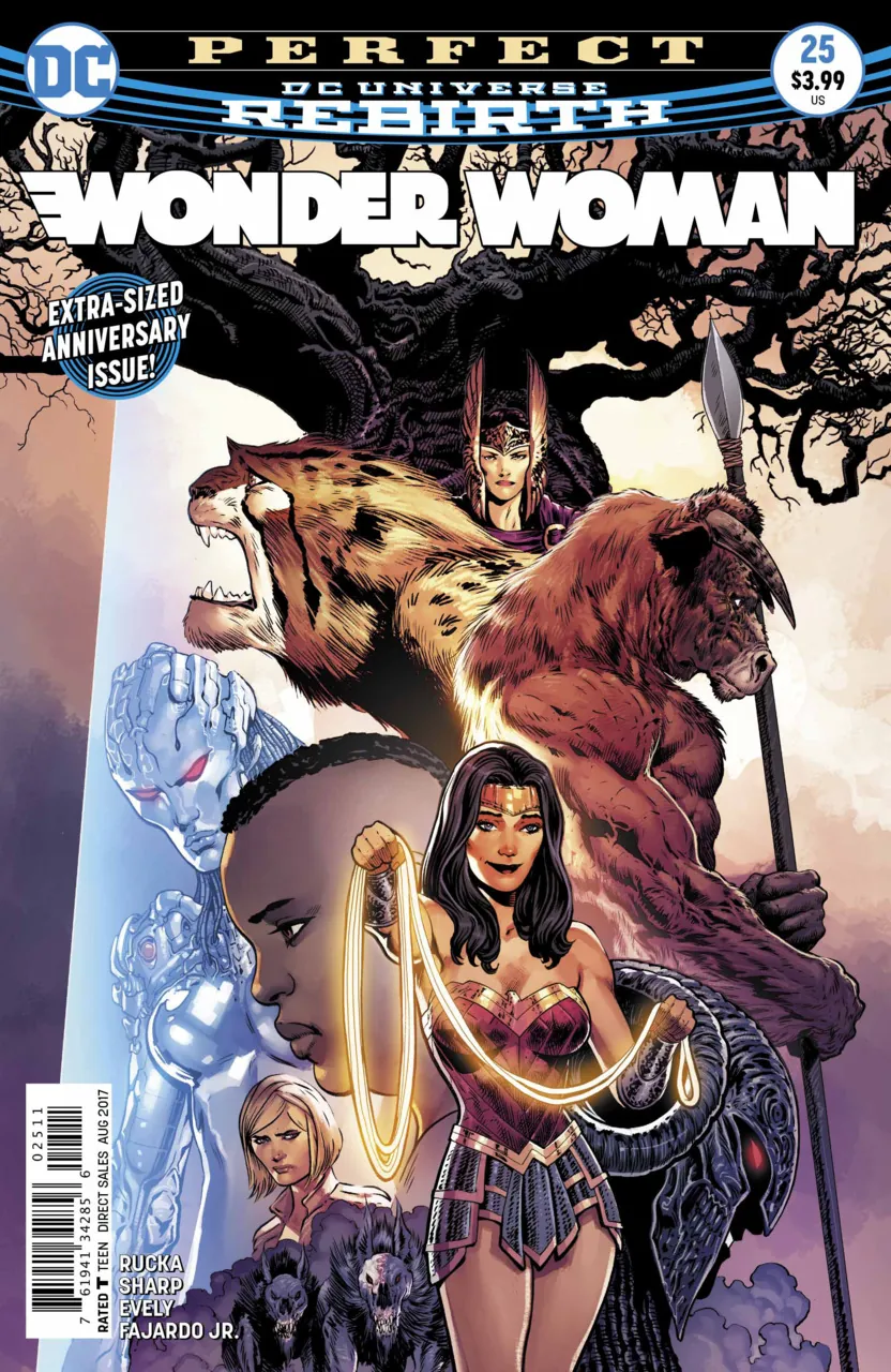 Cover of Wonder Woman #25