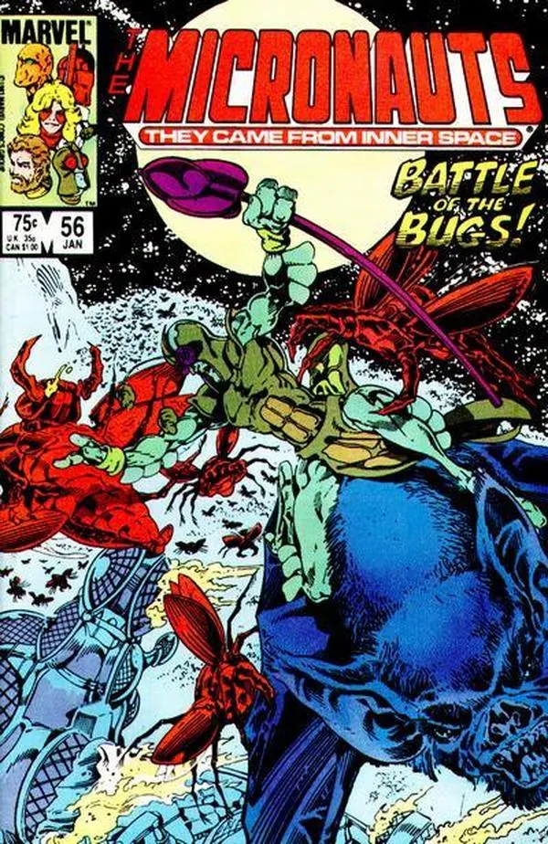 Cover of Micronauts #56