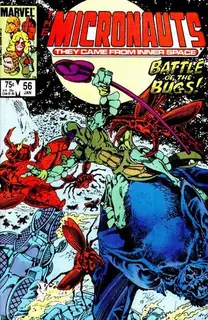 Cover of Micronauts #56
