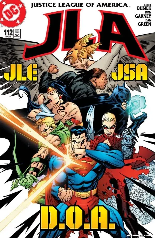 Cover of JLA #112
