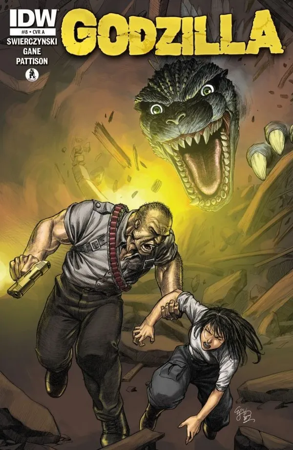 Cover of Godzilla #8