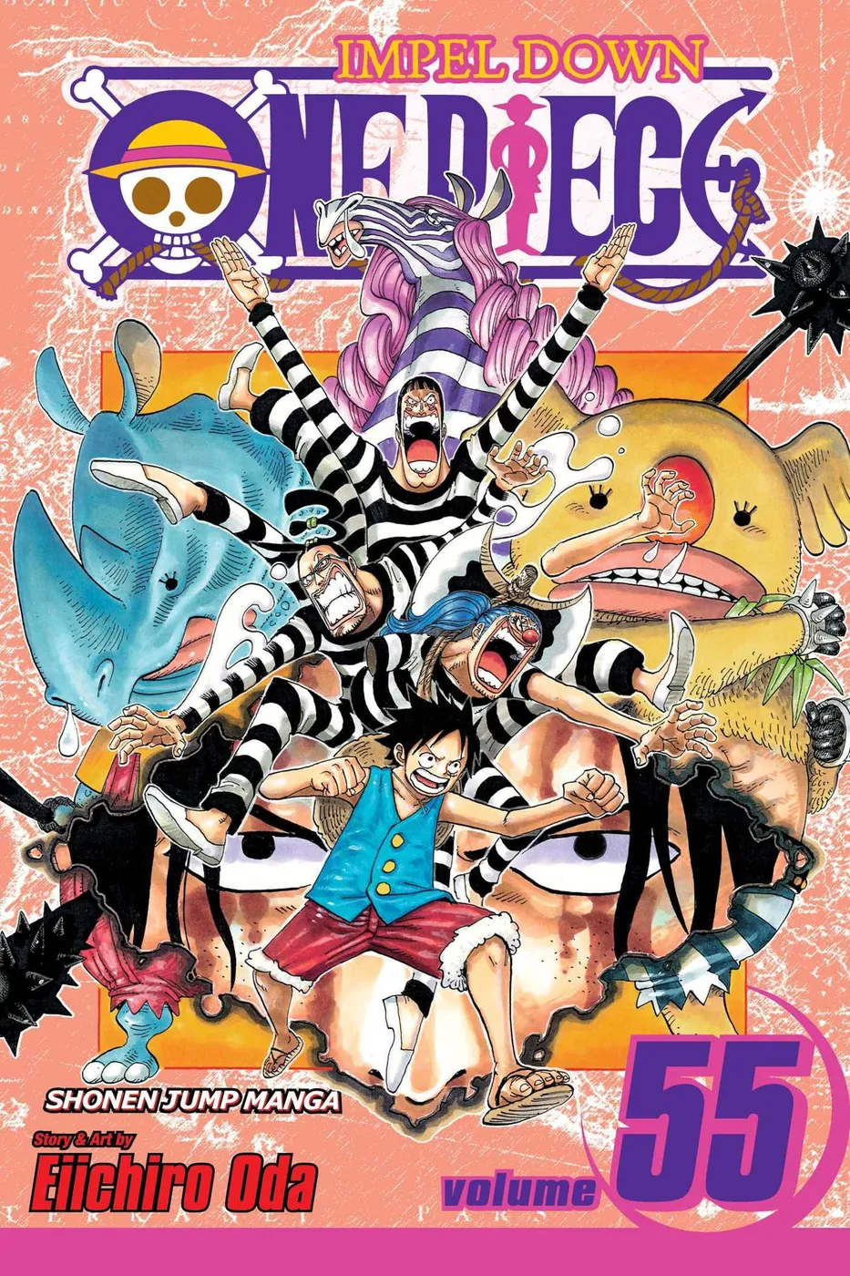Cover of One Piece #55