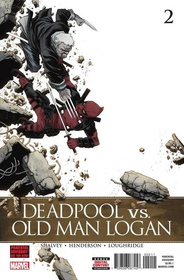 Cover of Deadpool vs Old Man Logan #2