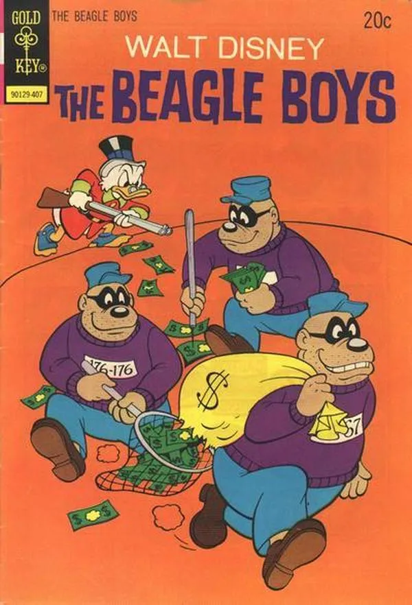 Cover of Walt Disney the Beagle Boys #21