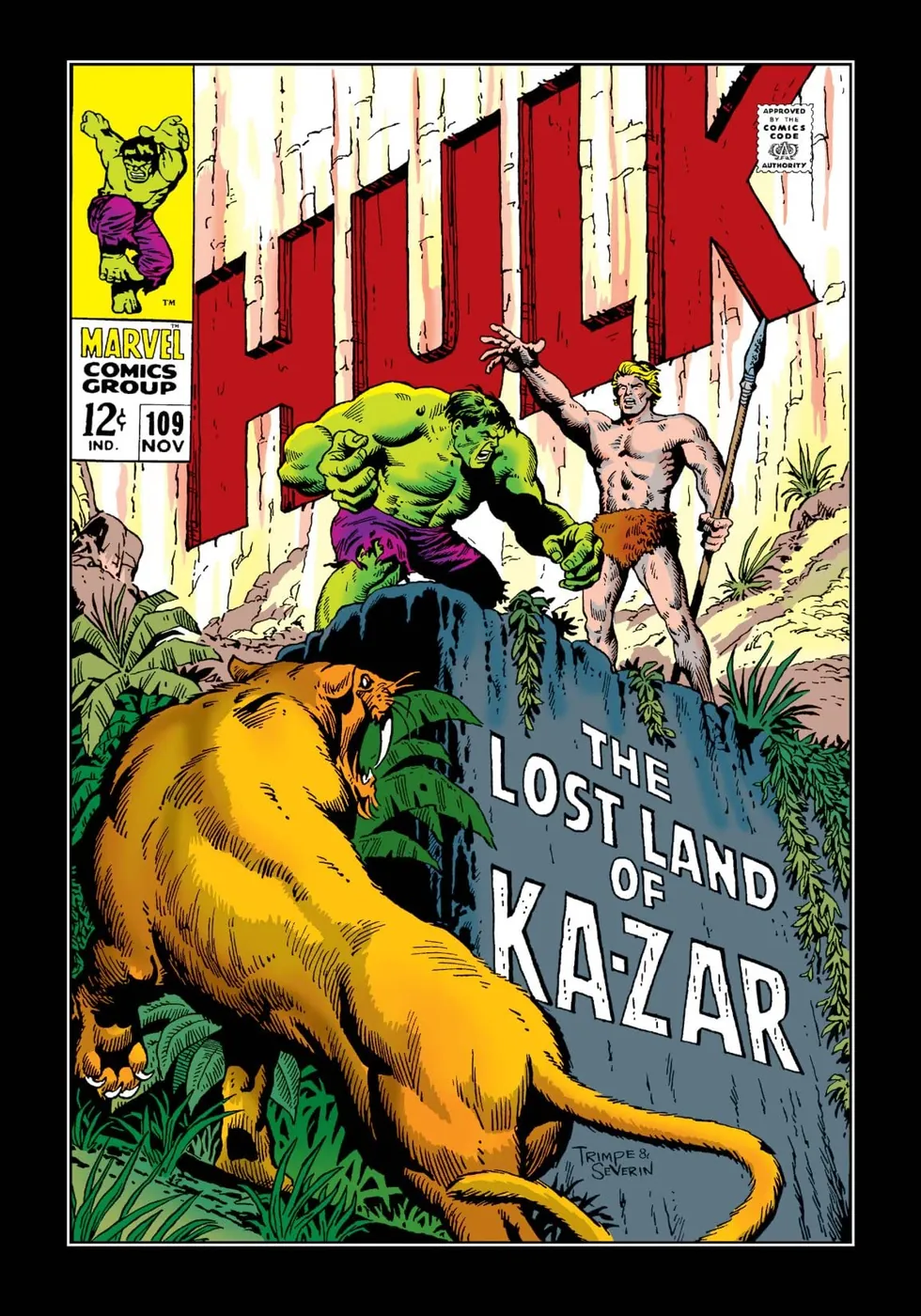 Cover of The Incredible Hulk #109