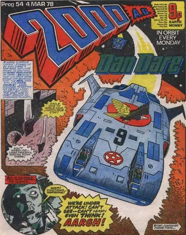 Cover of 2000 AD #54