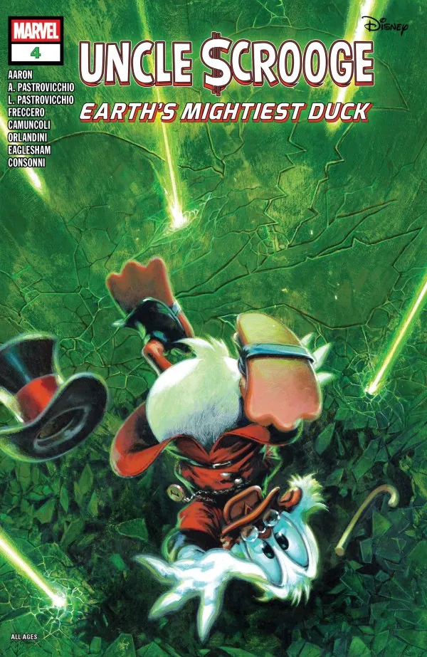 Cover of Uncle Scrooge: Earth's Mightiest Duck #4