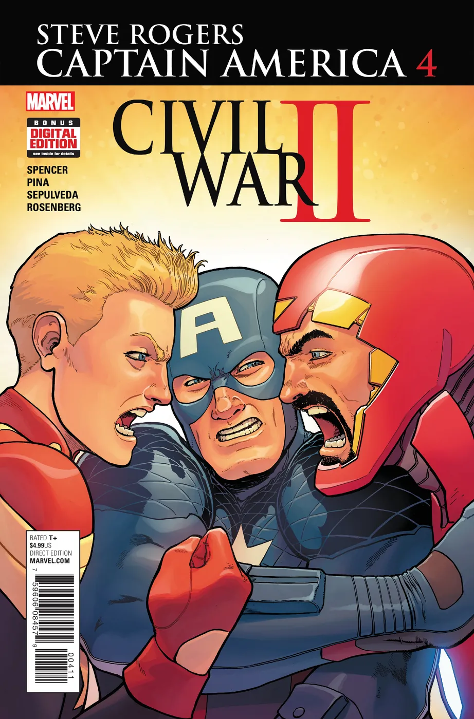 Cover of Captain America: Steve Rogers #4